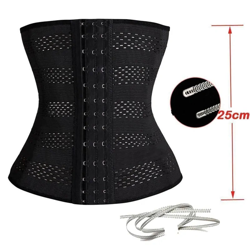 Women Latex Waist Trainer Body