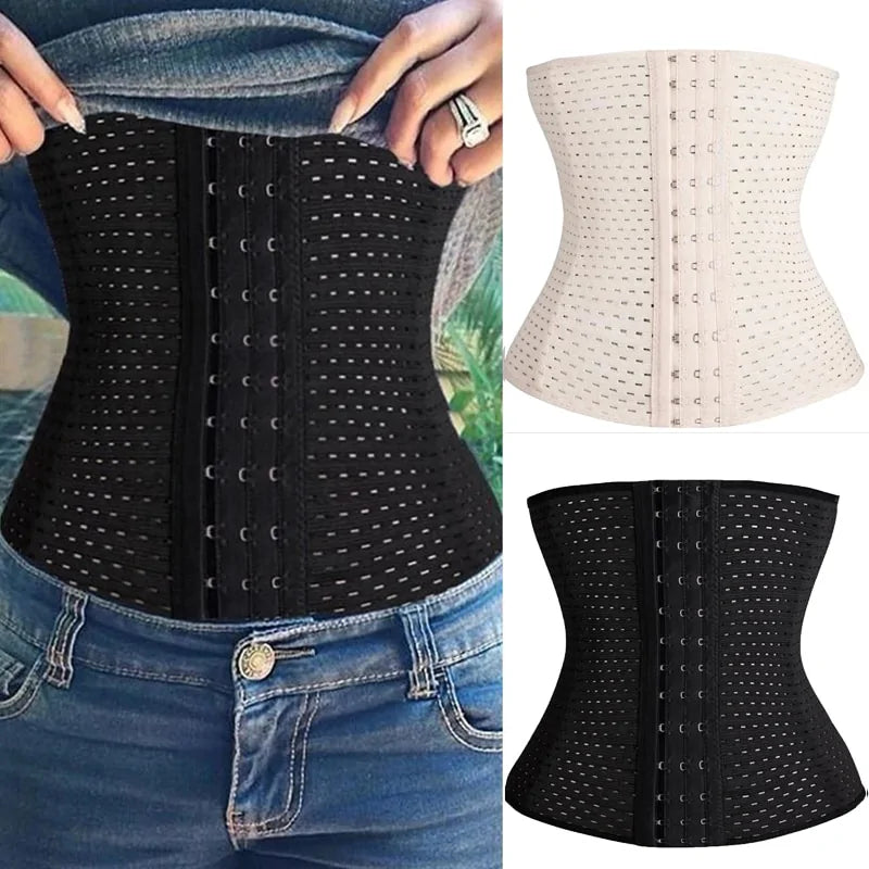 Women Latex Waist Trainer Body