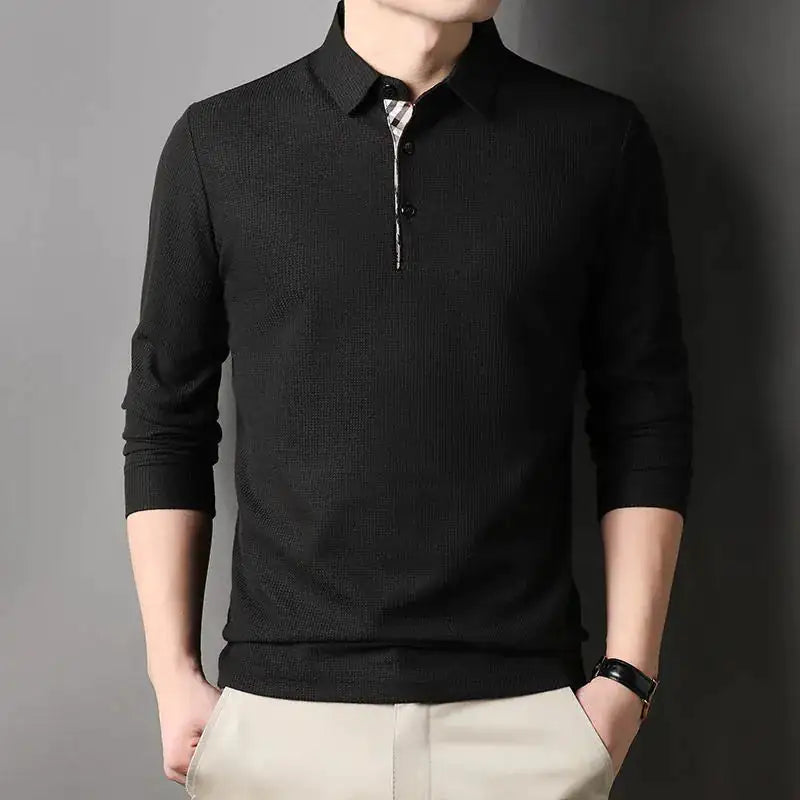 Long Sleeve Polo Shirt